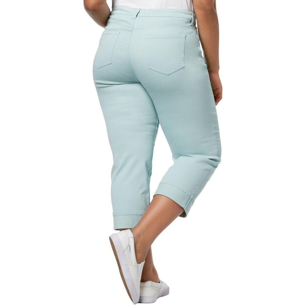 Style & Co Plus 16W Curvy Stretch Capri Jeans NWT - Picture 5 of 5